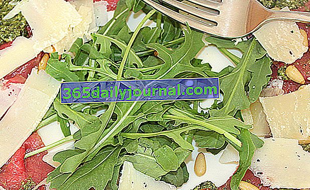 Отглеждане на рукола (Eruca sativa) в зеленчуковата градина