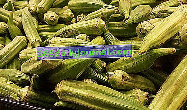 Бамя (Abelmoschus esculentus), зеленчук от каджунска, креолска и африканска кухня