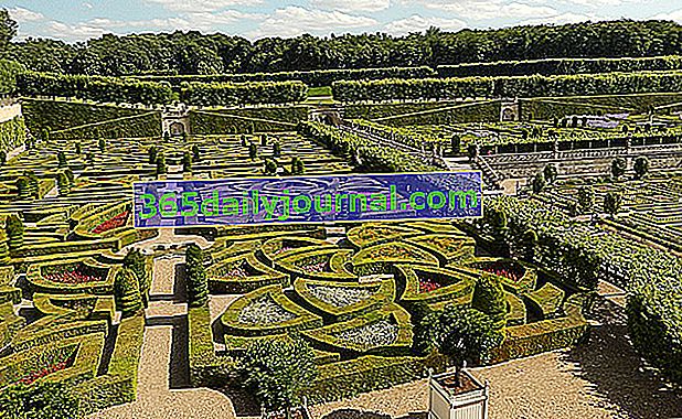 El jardín francés o jardín clásico