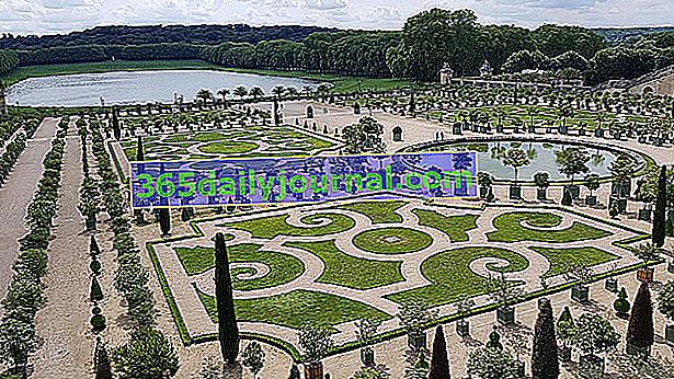 Francouzské zahrady Lenôtre ve Versailles