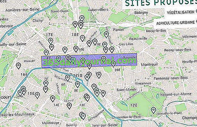 Parisculteurs: Paris'te 47 site