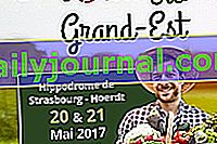 Salón Bio Grand Est 2017 na hipodróme Štrasburg-Hoerdt