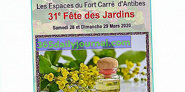 31 ° Festival de Jardines en los Espaces du Fort Carré de Antibes (06)