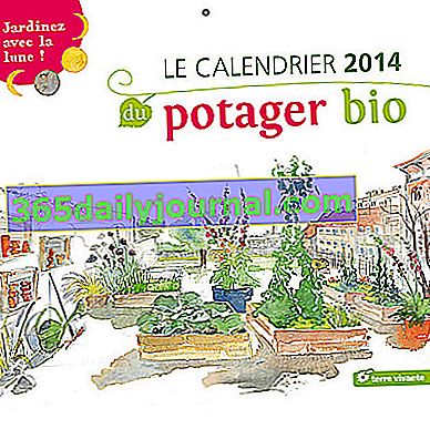 2014 календар за зеленчукова градина