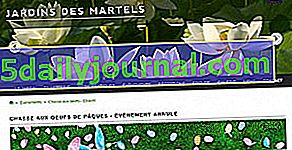 Búsqueda de huevos de Pascua 2020 en los Jardins des Martels - Giroussens (81)