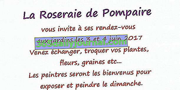 Plant barter 2017. u La Roseraie de Pompaire (79)