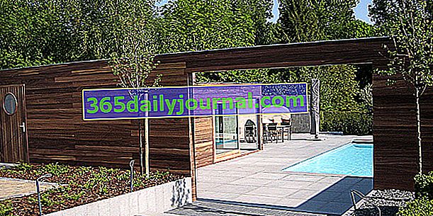 Yüzme havuzunuz için malzeme karşılaştırması: ahşap, beton ve polyester