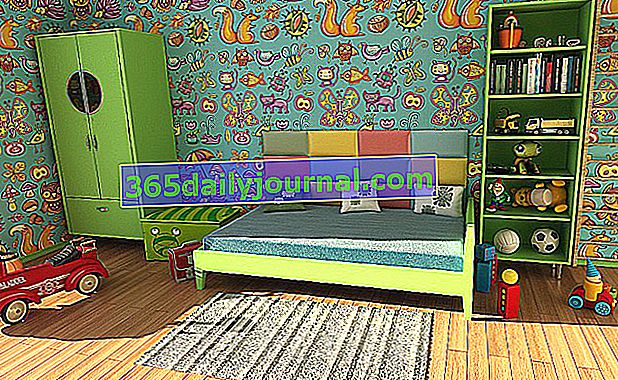 10 dekoratívnych nápadov pre štýlovú a farebnú detskú izbu