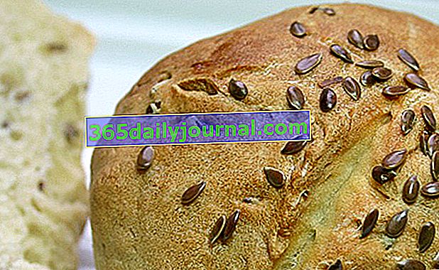 pan con semillas de lino