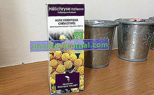 Aceite esencial de helichrysum italiano